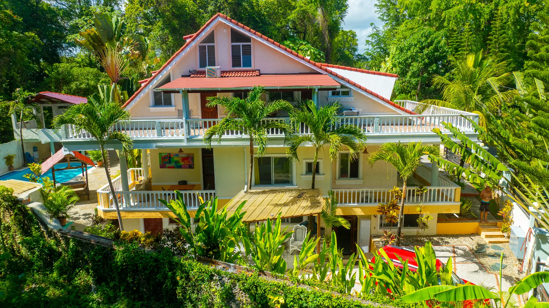 Casa Estrellas Mirabal — villa with pool in Perla Marina, Cabarete, for sale as a running rental business (2)